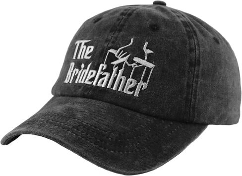 Bridefather Hats for Women, Adjustable Cotton Baseball Cap Set Wedding Gifts for Couples in Saudi Arabia