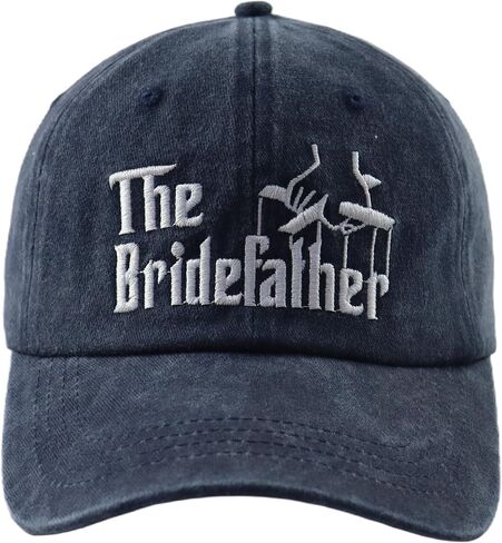Bridefather Hats for Women, Adjustable Cotton Baseball Cap Set Wedding Gifts for Couples in Saudi Arabia