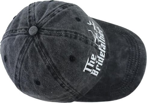 Bridefather Hats for Women, Adjustable Cotton Baseball Cap Set Wedding Gifts for Couples in Saudi Arabia