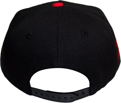 Rock Off Metallica - Unisex The Shortest Straw Multi Eyes Snapback Cap, Color Black/Grey, Size: O/S in Saudi Arabia