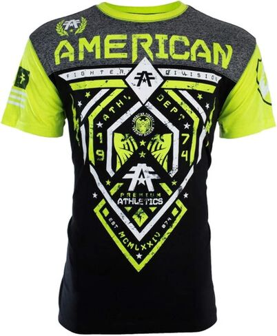 American Fighter Men's T-Shirt Fairbanks Crew Neck Black in Saudi Arabia