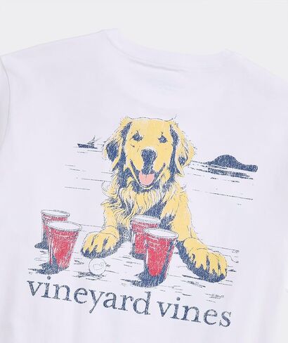 Vineyard Vines Men's Pup Cup Short-Sleeve Pocket Tee in Kuwait