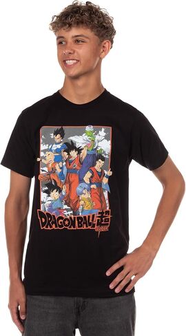 Dragon Ball Z Super T-Shirt Men's Goku Gohan Piccolo Vageta Short Sleeve Graphic Tee in Kuwait