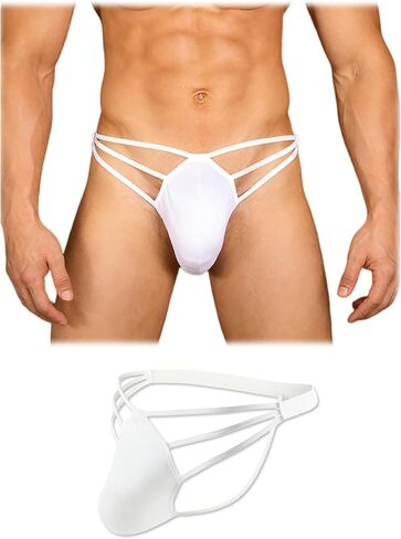 Mens G-String Thong Underwear High Cut Briefs Low Rise Sexy Panties Soft T-Back Bikini Underpants in Kuwait
