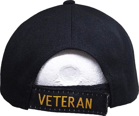 1st Aviation Brigade Vietnam Veteran Red Letter Mens Cap [Black - Adjustable] - ID#147509 in Saudi Arabia