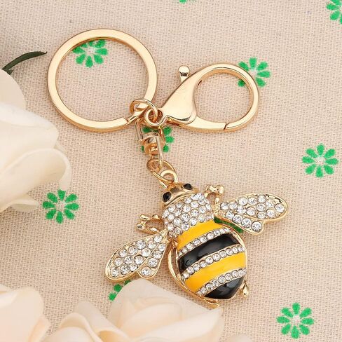 Bumble Bee Jewelry for Women Bumblebee Super Honey Bee Honeybee Keychain in Kuwait