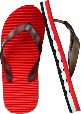 Womens Men Casual Flip Flops with Massage Comfortable Arch Support Yoga Mat Summer Beach Walking Thong Cushion Sandals Lightweight Flats Non-Slip Shoes Indoor Outdoor in Saudi Arabia