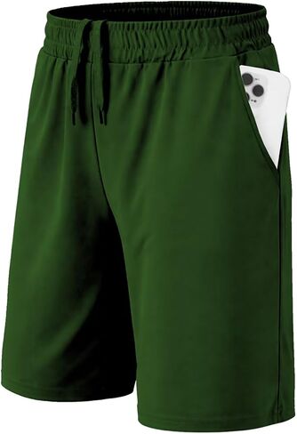 Kids Athletic Shorts with Pockets, Quick Dry Breathable Shorts for Basketball, Soccer, Summer Outdoors in Saudi Arabia