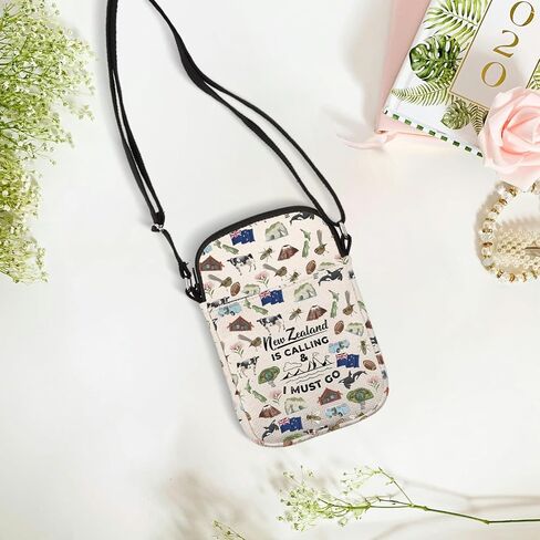 TIIMG New Zealand Inspired Gift New Zealand Lover Gift New Zealand Is Calling And I Must Go Crossbody Bag in Kuwait