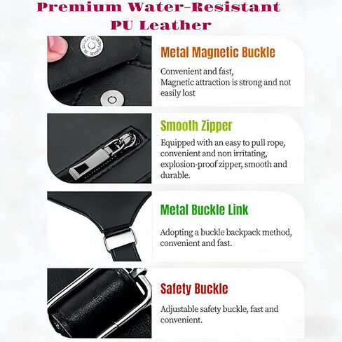 Double Shoulder Armpit Bag,Underarm Shoulder Satchel for Men,Concealed Carry Purses Holster for Man Left Handed,Tactical Shoulder Wallet for Travel Outdoor Cycling in Saudi Arabia