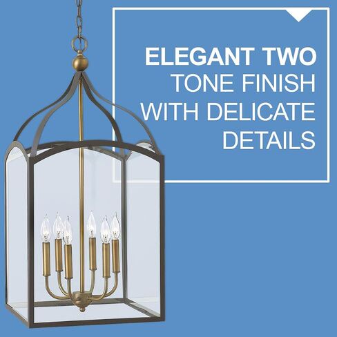 Hinkley Clarendon Traditional Six Light Foyer, Bronze in Saudi Arabia