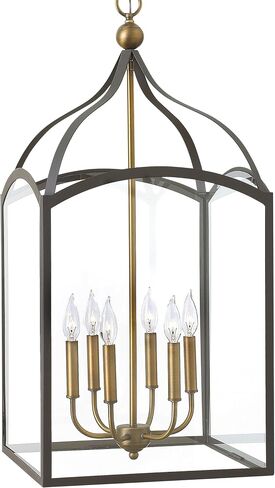 Hinkley Clarendon Traditional Six Light Foyer, Bronze in Saudi Arabia
