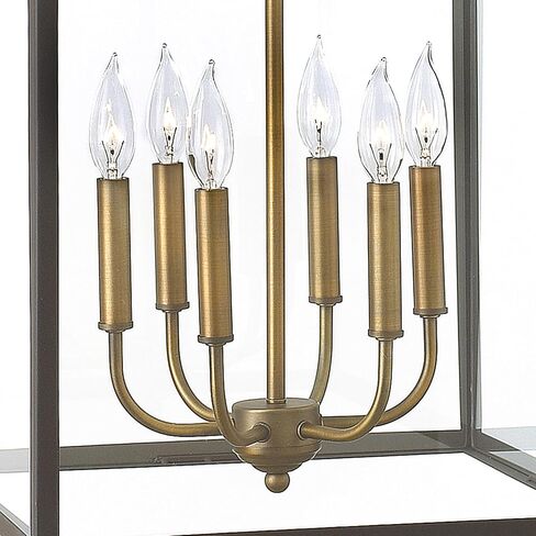 Hinkley Clarendon Traditional Six Light Foyer, Bronze in Saudi Arabia