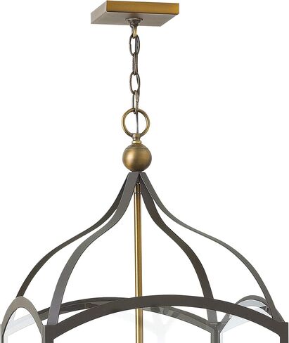 Hinkley Clarendon Traditional Six Light Foyer, Bronze in Saudi Arabia
