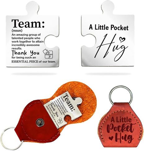 Team Appreciation Pocket Hug Token Coin,Positive Long Distance Relationship Gifts Teamwork Gifts for Boss Employee in Saudi Arabia