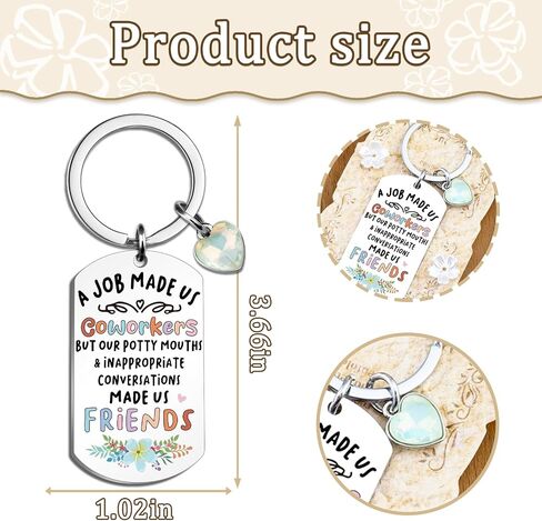 Funny Work Besties Gifts for Women Friendship Keychain Work Keychain Group Gifts for Coworkers Work Friends Gifts for Women Best Friend Keychain Funny Keychains for Coworkers Christmas in Kuwait
