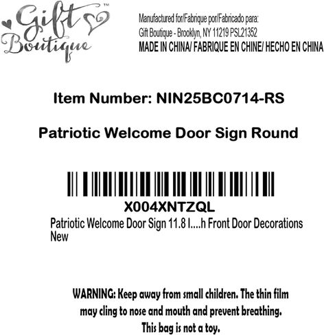 American Memorial Day Door Sign Patriotic Welcome 11.8 Inch Round Hanging Decor 250th Anniversary USA Stars Stripes Front Door Independence Day Porch Wall Decor in Kuwait