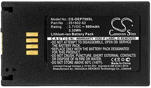Replacement Battery for Varta EasyPack L EZpack EasyPack 1000 EZpack 1000, VKB-56446701099 VKB-66380711099 66380711099 56456701099 LIP008 battery 900mAh in Kuwait