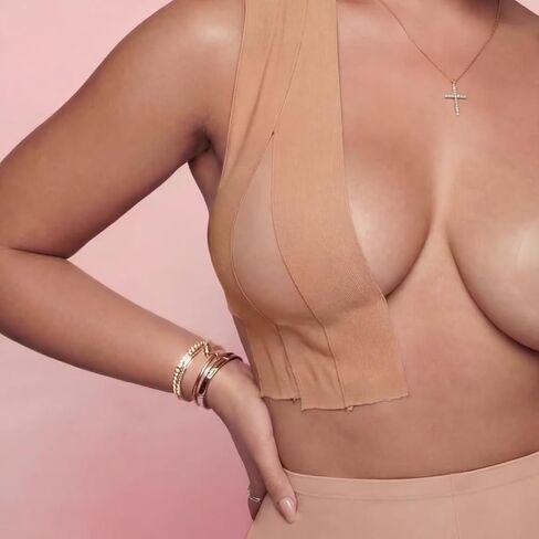 Sticky Boobs Boob Tape – Skin-Safe Invisible Breast Lift Tape for Backless, Strapless & Plunging Outfits – Breathable, Flexible Adhesive Tape for Personalized Bust Support – Invisible Under Clothing in Saudi Arabia
