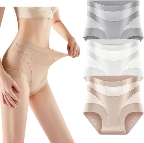 Seamless Shaping Underwear for Women, Effective Underwear for Women, High-Waist Tummy Control Seamless Shaping Panties in Kuwait