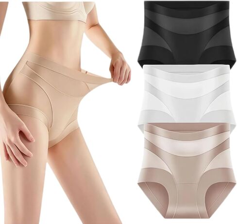 Seamless Shaping Underwear for Women, Effective Underwear for Women, High-Waist Tummy Control Seamless Shaping Panties in Kuwait