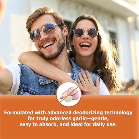 Aged Garlic Extract Liquid Drop 500mg, 15:1 Extract Odorless Organic Garlic Supplement for Heart & Immune Cardiovascular Health, Fast Absorption Liposomal Tech Formula for Men & Women Daily Wellness in Saudi Arabia