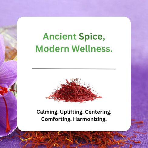 Paradise Herbs Saffr-Tone, Saffron Extract, Active Whole Spectrum Extract, Super Potent, Ultra Pure, Vegan, Non-GMO, Gluten Free, 60 Vegetarian Capsules in Saudi Arabia
