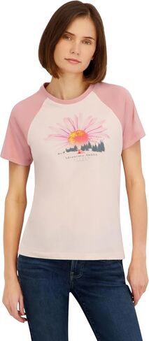 Spyder Women's Floral Adventure Graphic Short Sleeve Tee T-Shirt in Saudi Arabia