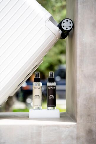 Aerve Jet Set Pack - Luggage Cleaner and Protectant with Sponge - Hard and Soft Shell Luggage Care - Eco-Preferred Formula in Kuwait