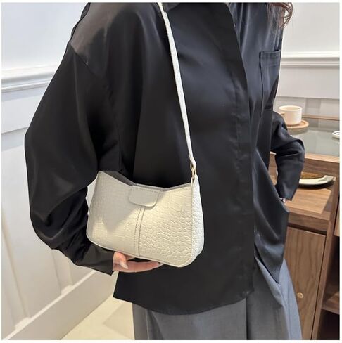Shoulder Bag for Women Cute Hobo Purses Tote Handbags Retro Clutch Underarm Purse Crossbody Bag Adjustable Shoulder Straps in Kuwait