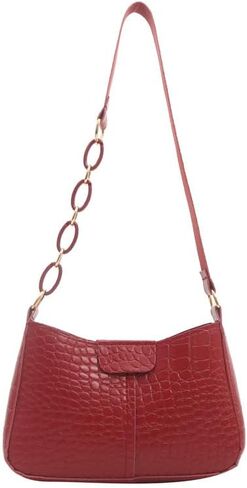 Shoulder Bag for Women Cute Hobo Purses Tote Handbags Retro Clutch Underarm Purse Crossbody Bag Adjustable Shoulder Straps in Kuwait