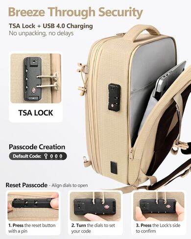 Zurligi Vacuum Seal Travel Backpack with Removable Hip Belt & Vacuum Bag with Pump, Compression Travel Backpack with Vacuum System Expandable 40-60L Carry-On Backpack for Travel Business in Saudi Arabia