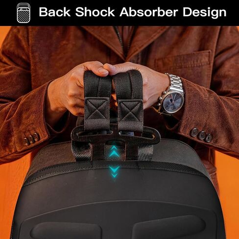 BOPai Expandable Travel Backpack for Men Carry On Laptop Backpack With Wet Dry Separation Pocket in Saudi Arabia