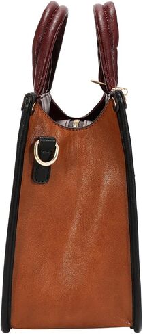 Nicole Lee VIRTUAL FRIEND SMALL TOTE BAG, Front interior slip pocket,Includes adjustable, detachable logo shoulder strap (VIRTUAL FRIEND) in Saudi Arabia