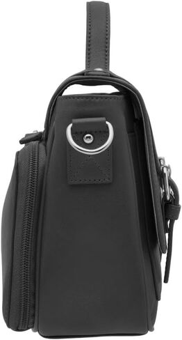 Gun Tote'n Mamas- Classic School Girl Crossbody Satchel- Black in Saudi Arabia