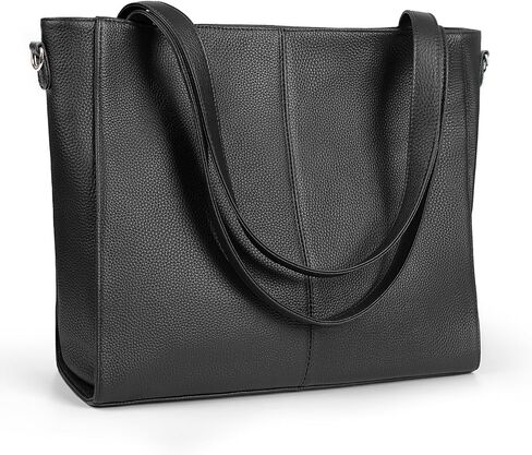 GEMIU Tote Bag For Women Leather Purses For Women With Multiple Pockets Handbags For Work Travel Crossbody Black in Kuwait