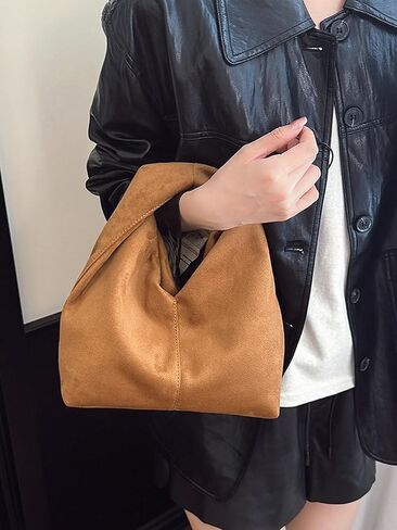 مترهل الجلد المدبوغ الهلال Crossbody المحافظ النساء لطيف المتشرد حقائب العصرية الحقائب تحت الإبط حقيبة كتف حقيبة يد للسفر 2026 in Kuwait