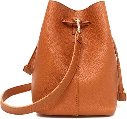 4Pcs/set Leather Women Handbag Shoulder Bag Tote Card Holder Purse Satchel Women Bucket Bag in Saudi Arabia
