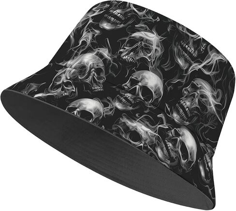 Amasnay Neon Bucket Hat Cotton Double-Side-Wear Reversible Sun Hat for Women Men, Summer Vacation Travel Beach Fisherman Hat in Kuwait