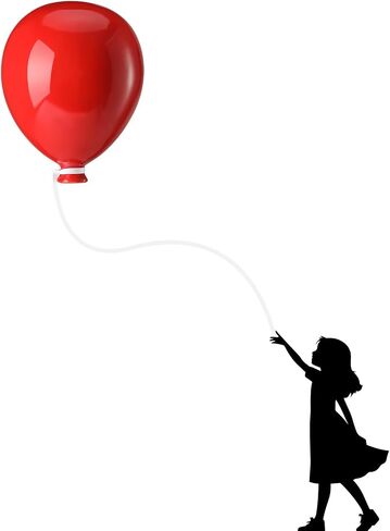 4 Inch Balloon Wall Art Colorful Ceramic Balloon Wall Hanging Sculpture for Living Room Bedroom Office Decor Gifts in Saudi Arabia