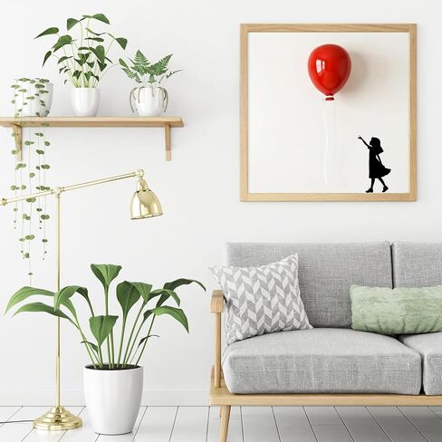 4 Inch Balloon Wall Art Colorful Ceramic Balloon Wall Hanging Sculpture for Living Room Bedroom Office Decor Gifts in Saudi Arabia