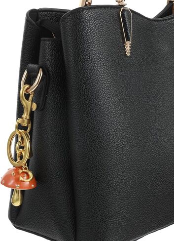 Cute Bag Charms, Gold Mushroom Keychain,Purse Charms for Women Aesthetic Keychain Bag Accessories Charm Cute Gifts for Women in Saudi Arabia