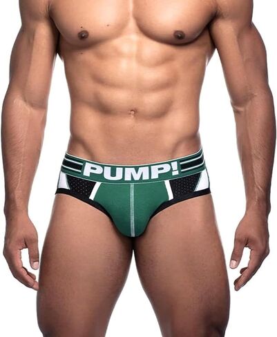 Pump! Boost Brief Men's Designer Briefs | Athletic Style Underwear with Supportive Fit in Saudi Arabia
