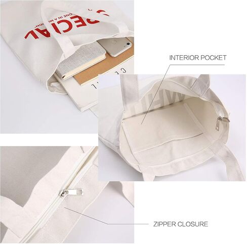 Custom Tote Bags Design Your Own Photo Logo Text Gifts Shopping Canvas Bag in Saudi Arabia