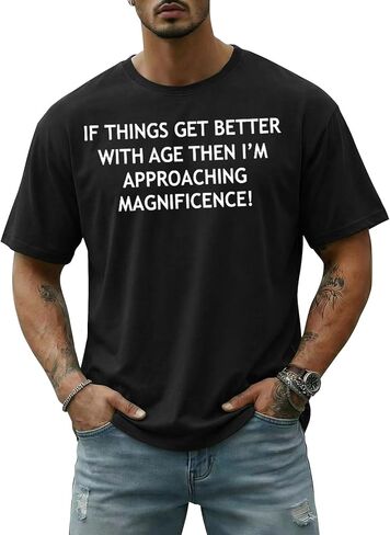 Dad Shirts for Men Funny Daddy Papa Regular Fit Summer Short Sleeve Tshirts in Kuwait