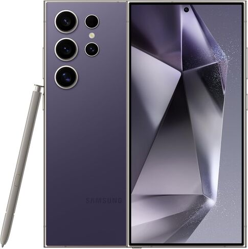 Samsung Galaxy S24 Ultra 5G Factory مقفلة 256 جيجابايت - أصفر التيتانيوم (متجدد) in Kuwait