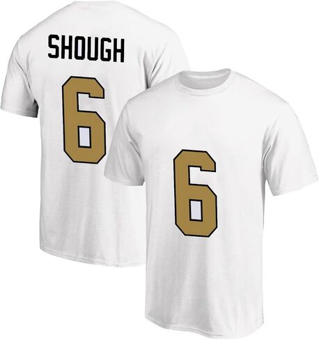 Tyler Shough New Orleans Football T-Shirt Cotton Jersey 100% Cotton in Saudi Arabia