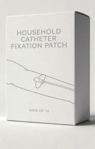 Household Catheter Fixation Patch (10 Pcs) – Breathable & Skin-Friendly in Saudi Arabia