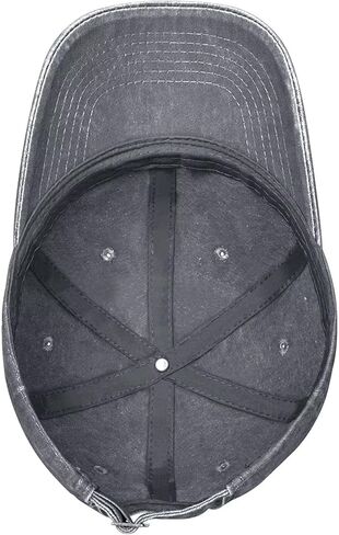 Bohemian Washed Cotton Baseball Cap for Men and Women, Vintage Adjustable Hat,Sun Hat for Casual Outdoor Wear in Kuwait
