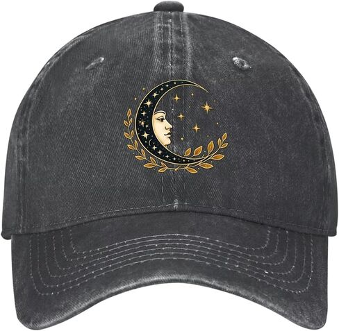 Bohemian Washed Cotton Baseball Cap for Men and Women, Vintage Adjustable Hat,Sun Hat for Casual Outdoor Wear in Kuwait